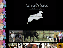 Tablet Screenshot of landslideaussies.com